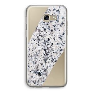 CaseCompany Gespikkelde marmer: Samsung Galaxy A5 (2017) Transparant Hoesje