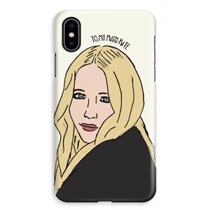 CaseCompany Mary Kate: iPhone XS Max Volledig Geprint Hoesje
