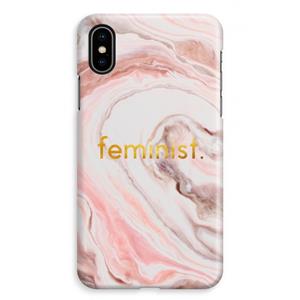 CaseCompany Feminist: iPhone XS Max Volledig Geprint Hoesje