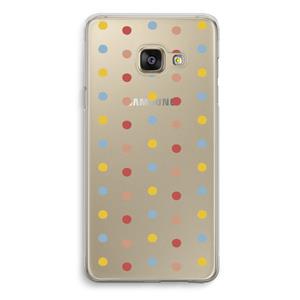 CaseCompany Bollen: Samsung Galaxy A3 (2016) Transparant Hoesje