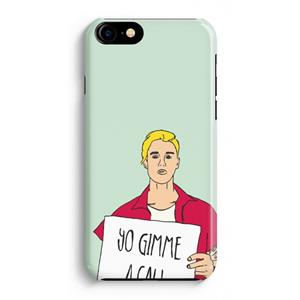 CaseCompany Gimme a call: Volledig Geprint iPhone 7 Plus Hoesje