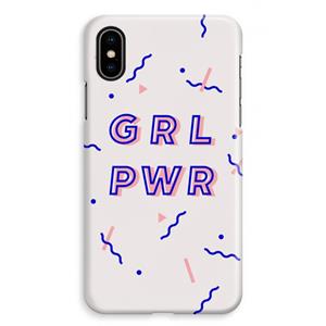 CaseCompany GRL PWR: iPhone XS Max Volledig Geprint Hoesje