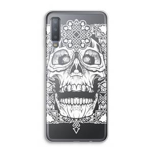 CaseCompany Seek & Destroy: Samsung Galaxy A7 (2018) Transparant Hoesje