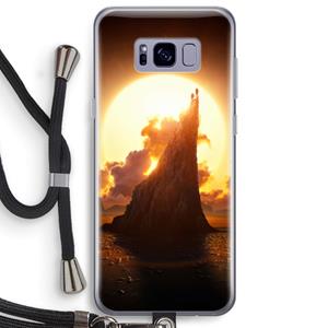 CaseCompany Children of the Sun: Samsung Galaxy S8 Plus Transparant Hoesje met koord