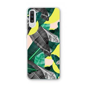 CaseCompany Fantasie jungle: Samsung Galaxy A70 Transparant Hoesje