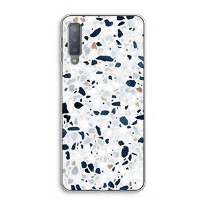 CaseCompany Terrazzo N°1: Samsung Galaxy A7 (2018) Transparant Hoesje