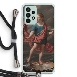 CaseCompany Soap Bubbles: Samsung Galaxy A52s 5G Transparant Hoesje met koord