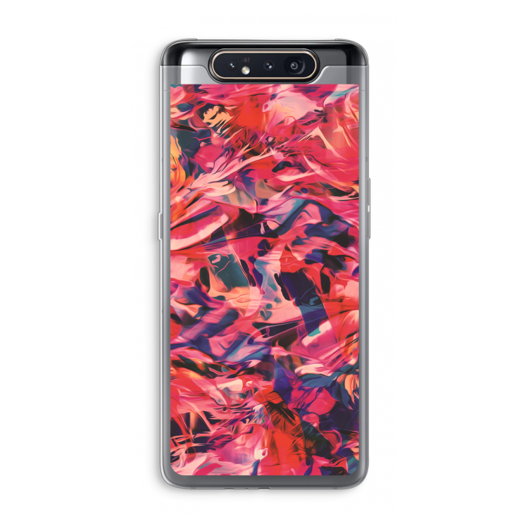 CaseCompany California: Samsung Galaxy A80 Transparant Hoesje