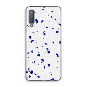CaseCompany Terrazzo N°5: Samsung Galaxy A7 (2018) Transparant Hoesje