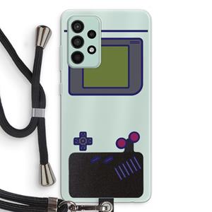 CaseCompany Game On: Samsung Galaxy A52s 5G Transparant Hoesje met koord