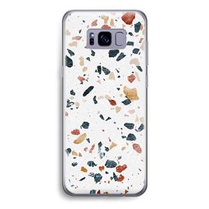 CaseCompany Terrazzo N°4: Samsung Galaxy S8 Transparant Hoesje