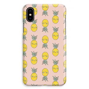 CaseCompany Ananas: iPhone XS Max Volledig Geprint Hoesje
