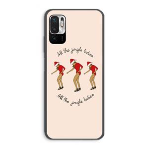 CaseCompany Jingle Ladies: Xiaomi Redmi Note 10 5G Transparant Hoesje