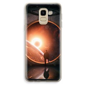 CaseCompany Ephemeral: Samsung Galaxy J6 (2018) Transparant Hoesje