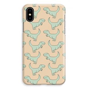 CaseCompany Dinos: iPhone XS Max Volledig Geprint Hoesje