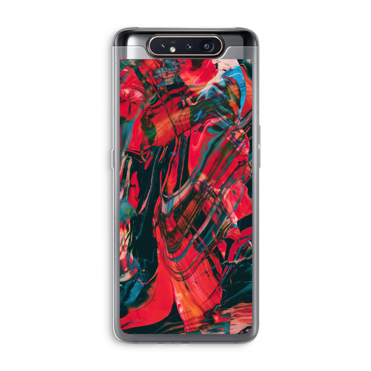 CaseCompany Endless Descent: Samsung Galaxy A80 Transparant Hoesje