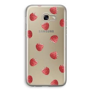 CaseCompany Framboosjes: Samsung Galaxy A5 (2017) Transparant Hoesje