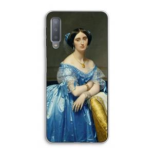 CaseCompany Eleonore: Samsung Galaxy A7 (2018) Transparant Hoesje