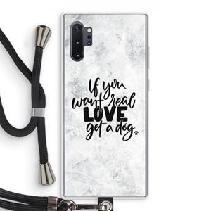 CaseCompany Partner in crime: Samsung Galaxy Note 10 Plus Transparant Hoesje met koord