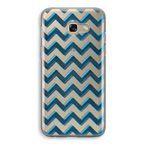 CaseCompany Onderbroken lijn: Samsung Galaxy A5 (2017) Transparant Hoesje