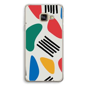 CaseCompany Illustratieve pop 1: Samsung Galaxy A3 (2016) Transparant Hoesje