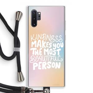 CaseCompany The prettiest: Samsung Galaxy Note 10 Plus Transparant Hoesje met koord