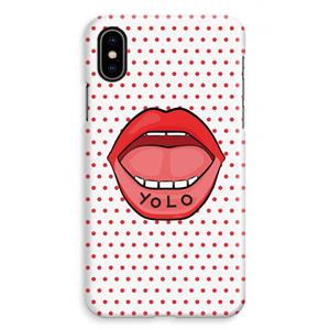 CaseCompany Yolo Denise: iPhone XS Max Volledig Geprint Hoesje