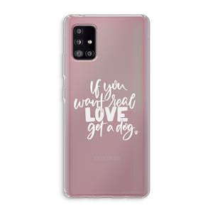 CaseCompany Partner in crime: Samsung Galaxy A51 5G Transparant Hoesje