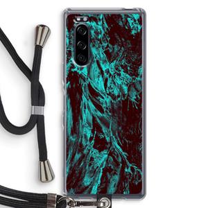 CaseCompany Ice Age: Sony Xperia 5 Transparant Hoesje met koord