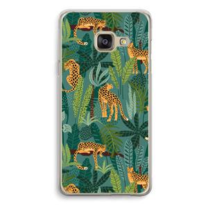 CaseCompany Luipaard 2: Samsung Galaxy A3 (2016) Transparant Hoesje