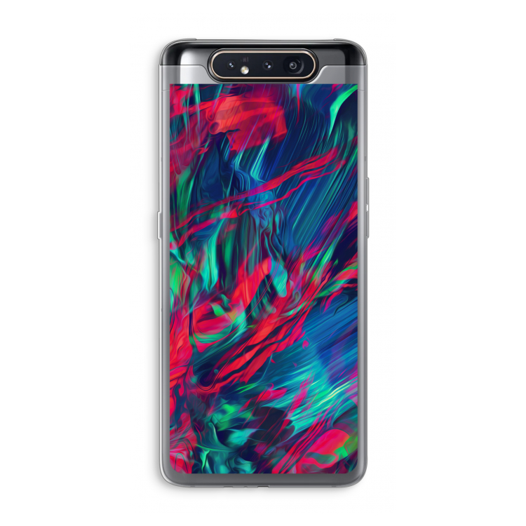 CaseCompany Pilgrims Of The Sea: Samsung Galaxy A80 Transparant Hoesje
