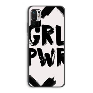 CaseCompany Girl Power #2: Xiaomi Redmi Note 10 5G Transparant Hoesje