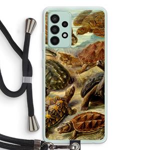 CaseCompany Haeckel Chelonia: Samsung Galaxy A52s 5G Transparant Hoesje met koord