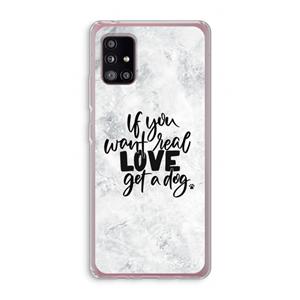 CaseCompany Partner in crime: Samsung Galaxy A51 5G Transparant Hoesje