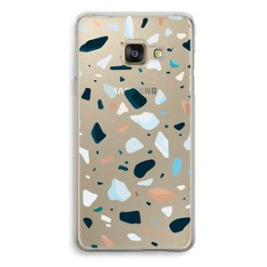 CaseCompany Terrazzo N°13: Samsung Galaxy A3 (2016) Transparant Hoesje