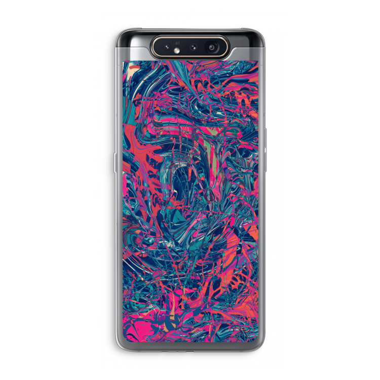 CaseCompany Sleeping Dreams: Samsung Galaxy A80 Transparant Hoesje