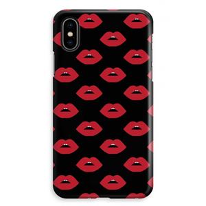 CaseCompany Lips: iPhone XS Max Volledig Geprint Hoesje