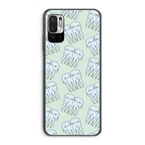 CaseCompany Octopussen: Xiaomi Redmi Note 10 5G Transparant Hoesje