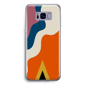CaseCompany Noor A: Samsung Galaxy S8 Transparant Hoesje