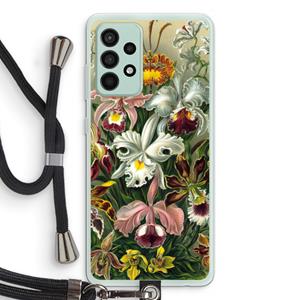 CaseCompany Haeckel Orchidae: Samsung Galaxy A52s 5G Transparant Hoesje met koord