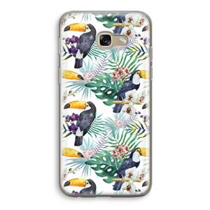 CaseCompany Tukans: Samsung Galaxy A5 (2017) Transparant Hoesje