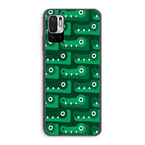 CaseCompany Crocs: Xiaomi Redmi Note 10 5G Transparant Hoesje