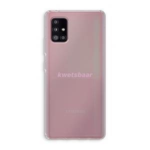 CaseCompany kwetsbaar: Samsung Galaxy A51 5G Transparant Hoesje