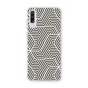 CaseCompany Magic pattern: Samsung Galaxy A70 Transparant Hoesje