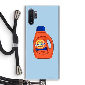 CaseCompany Ultra Sensitive: Samsung Galaxy Note 10 Plus Transparant Hoesje met koord