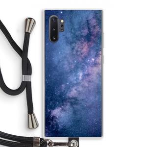 CaseCompany Nebula: Samsung Galaxy Note 10 Plus Transparant Hoesje met koord