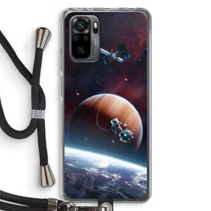 CaseCompany Examiner: Xiaomi Redmi Note 10 Pro Transparant Hoesje met koord
