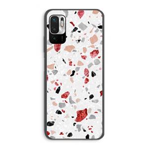 CaseCompany Terrazzo N°12: Xiaomi Redmi Note 10 5G Transparant Hoesje