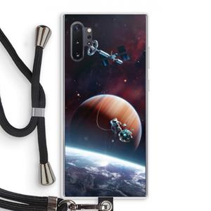 CaseCompany Examiner: Samsung Galaxy Note 10 Plus Transparant Hoesje met koord