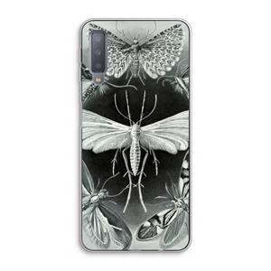 CaseCompany Haeckel Tineida: Samsung Galaxy A7 (2018) Transparant Hoesje